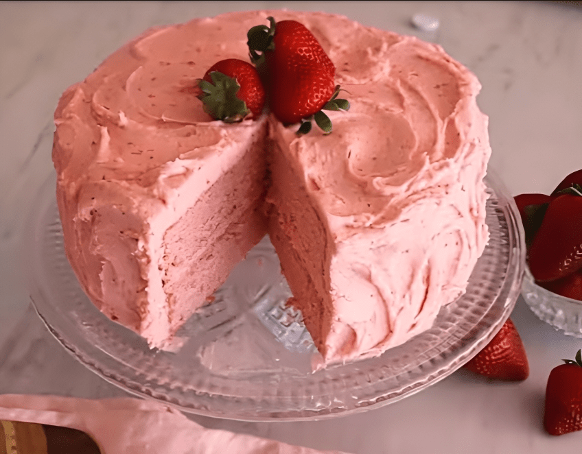 Edgars Strawberry Cake
