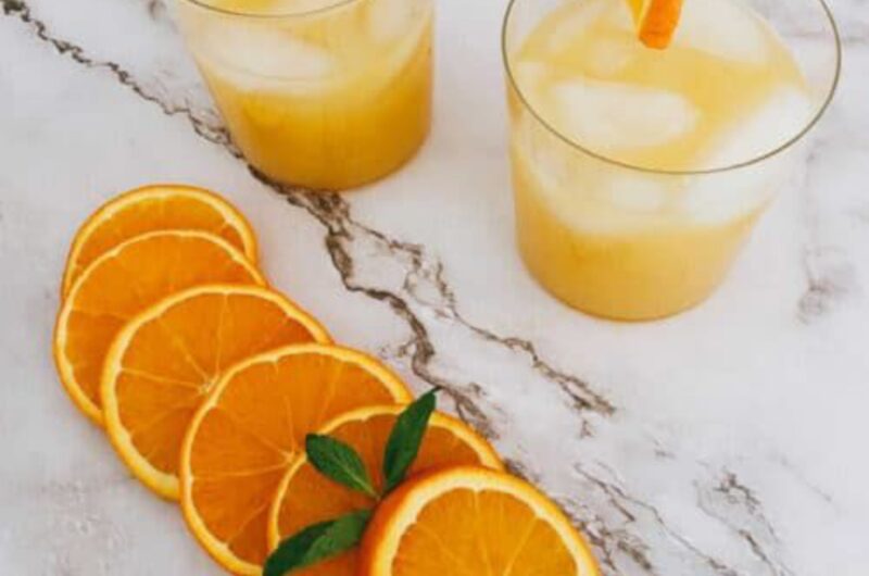 Refreshing Orange Bomb Drink Recipe