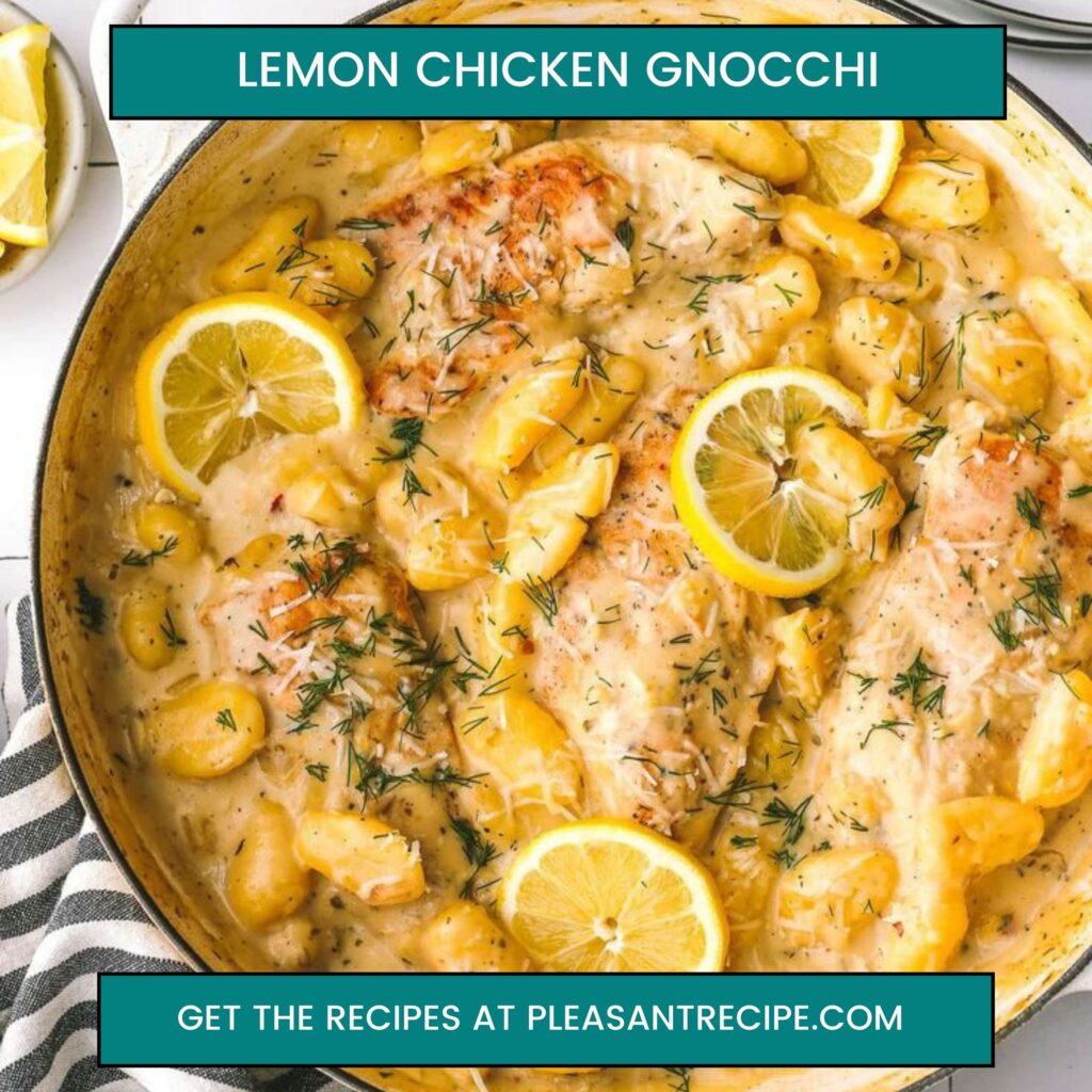 Lemon Chicken Gnocchi 