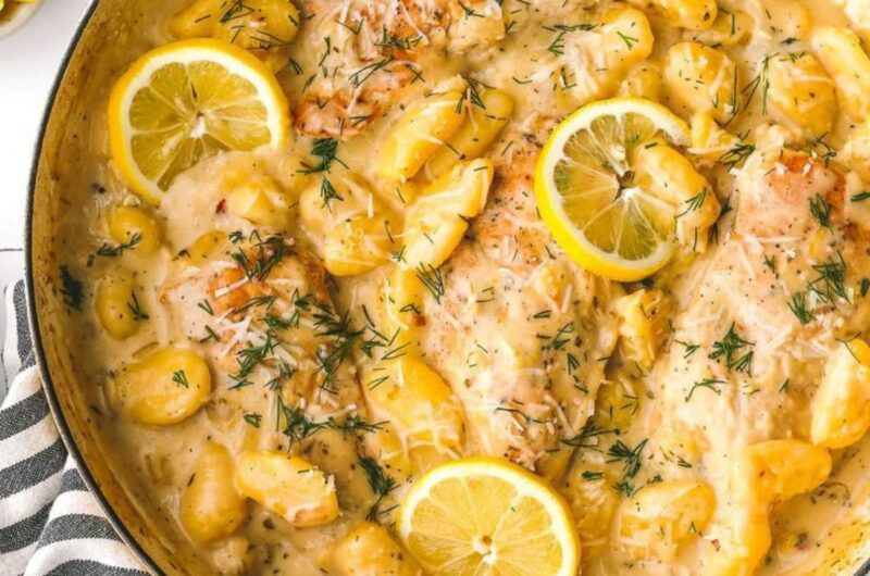 Lemon Chicken Gnocchi Recipe