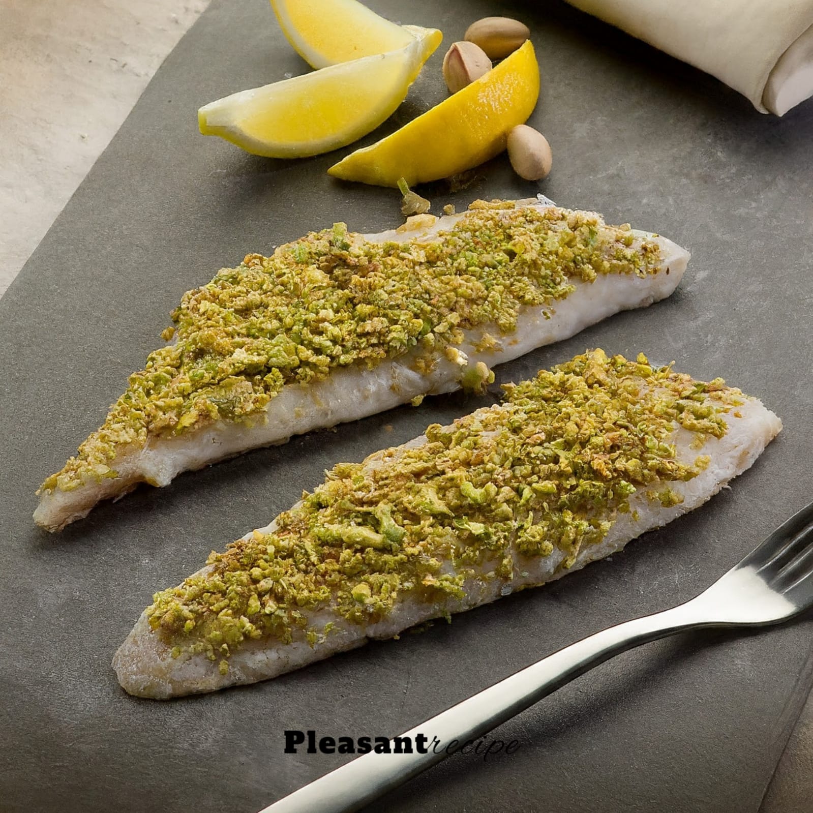 Pistachio Crusted Fish